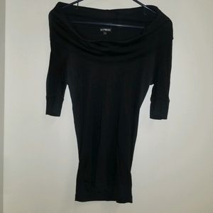 Express Black Blouse
